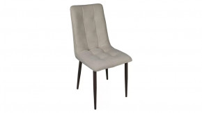 Стул «Фредо»  Черный муар, Микровелюр BRENDY Creame в Пыть-Яхе - pyt-yah.mebel-tymen.ru | фото