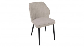 Стул «Крис» Черный муар, Микровелюр BRENDY Creame в Пыть-Яхе - pyt-yah.mebel-tymen.ru | фото