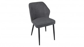 Стул «Крис» Черный муар, Микровелюр BRENDY Graphite в Пыть-Яхе - pyt-yah.mebel-tymen.ru | фото