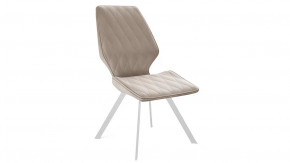 Стул «Матэо»  Белый муар, Микровелюр BRENDY Creame в Пыть-Яхе - pyt-yah.mebel-tymen.ru | фото
