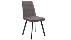 Стул «Рони»  Черный муар, Микровелюр BRENDY Latte в Пыть-Яхе - pyt-yah.mebel-tymen.ru | фото