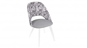 Стул Сириус тип 1 Белый матовый/тк. №123/тк.121 в Пыть-Яхе - pyt-yah.mebel-tymen.ru | фото