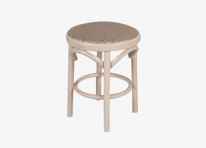 Табурет Мягкий Бежевый/Беленый дуб в Пыть-Яхе - pyt-yah.mebel-tymen.ru | фото