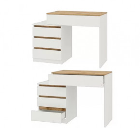 Трельяж Дубай Секция-2 Белый жемчуг/Дуб Вотан в Пыть-Яхе - pyt-yah.mebel-tymen.ru | фото