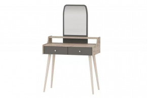 Трюмо 4-25916 (ш800*г448*в1330мм), ЛДСП Графит/Дуб крафт серый в Пыть-Яхе - pyt-yah.mebel-tymen.ru | фото