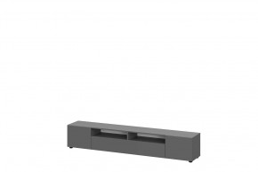 Тумба для телевидеоаппаратуры графит серый Денвер в Пыть-Яхе - pyt-yah.mebel-tymen.ru | фото