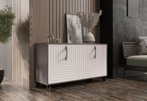 Тумба Квадро М-5, софт серый/софт вайт в Пыть-Яхе - pyt-yah.mebel-tymen.ru | фото