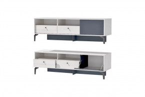 Тумба Лион Т-1 Ясень анкор светлый/Графит Диал в Пыть-Яхе - pyt-yah.mebel-tymen.ru | фото