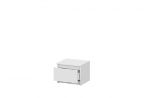 Тумба прикроватная Денвер Белый в Пыть-Яхе - pyt-yah.mebel-tymen.ru | фото