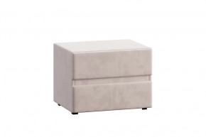 Тумба прикроватная Эстер в обивке велюр Onix 3 бежевый в Пыть-Яхе - pyt-yah.mebel-tymen.ru | фото