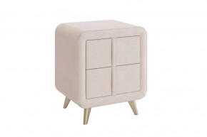 Тумба прикроватная Софи 2 крем (велюр) в Пыть-Яхе - pyt-yah.mebel-tymen.ru | фото