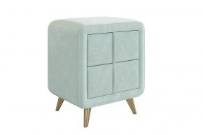 Тумба прикроватная Софи 2 мята (велюр) в Пыть-Яхе - pyt-yah.mebel-tymen.ru | фото