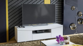 Тумба ТВ тип 1 Белый Ясень в Пыть-Яхе - pyt-yah.mebel-tymen.ru | фото