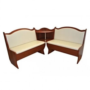 Угловая скамья Аленка-1 Орех в Пыть-Яхе - pyt-yah.mebel-tymen.ru | фото