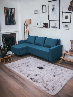 Угловой диван Шерри Савана Деним в Пыть-Яхе - pyt-yah.mebel-tymen.ru | фото