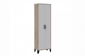 ВИТРА Шкаф платяной (ш600*г340*в2000мм), ЛДСП Дуб сонома/ ЛДСП Белый в Пыть-Яхе - pyt-yah.mebel-tymen.ru | фото