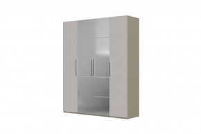 Вива Шкаф распашной ШР-4 2 зеркала Латте/Текстиль в Пыть-Яхе - pyt-yah.mebel-tymen.ru | фото