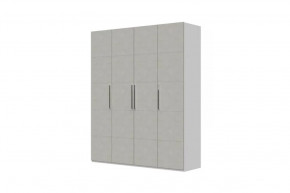 Вива Шкаф распашной ШР-4 без зеркала Белый/Платина в Пыть-Яхе - pyt-yah.mebel-tymen.ru | фото
