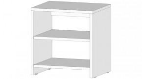 Элегант Тумба прикроватная Белый в Пыть-Яхе - pyt-yah.mebel-tymen.ru | фото