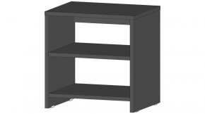 Элегант Тумба прикроватная Графит в Пыть-Яхе - pyt-yah.mebel-tymen.ru | фото